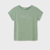 Παιδική μπλούζα για κορίτσια Mayoral φυστικί