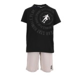 Παιδικό σετ για αγόρια Sprint μαύρο-μπεζ