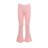 Παιδικό παντελόνι ριπ καμπάνα για κορίτσια Action Sportswear ροζ