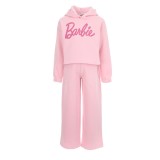 Παιδικό σετ φόρμα Barbie για κορίτσια Action Sportswear ροζ