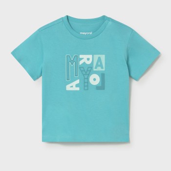 Βρεφική μπλούζα για αγόρια Mayoral  τυρκουάζ