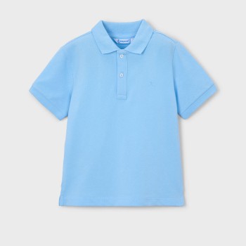 Παιδική μπλούζα πόλο για αγόρια Mayoral γαλάζιο