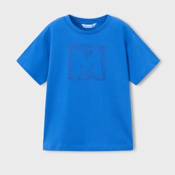 Παιδική μπλούζα για αγόρια Mayoral basic μπλε ρουά