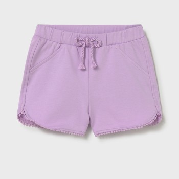 Βρεφικό σορτς μακό για κορίτσια Mayoral λιλά