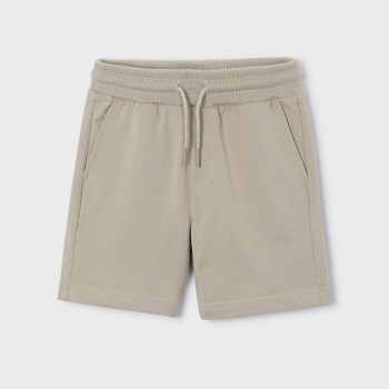 Παιδική βερμούδα φούτερ για αγόρια Mayoral μπεζ