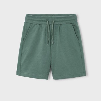 Παιδική βερμούδα φούτερ για αγόρια Mayoral χακί