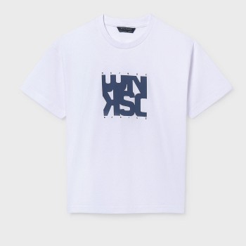 Παιδική μπλούζα για αγόρια Mayoral λευκό