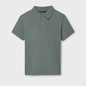 Παιδική μπλούζα πόλο για αγόρια Mayoral χακί