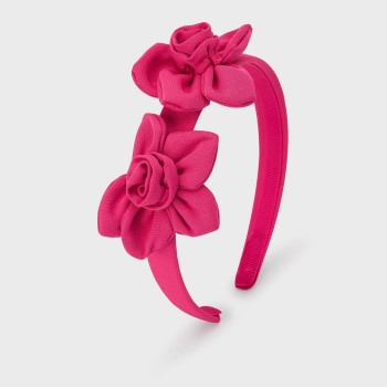 Παιδική στέκα με λουλούδια για κορίτσια Mayoral φούξια