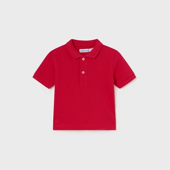 Βρεφική μπλούζα πόλο για αγόρια Mayoral κόκκινο