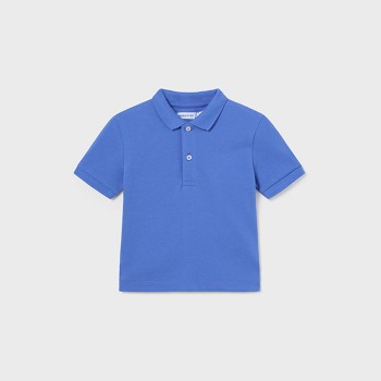 Βρεφική μπλούζα πόλο για αγόρια Mayoral μπλε