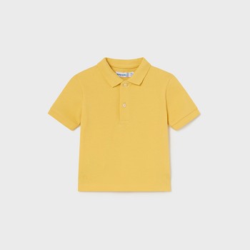 Βρεφική μπλούζα πόλο για αγόρια Mayoral κίτρινο