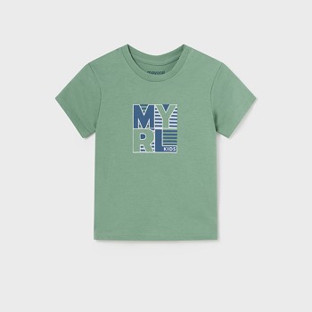 Βρεφική μπλούζα για αγόρια Mayoral με στάμπα πράσινο