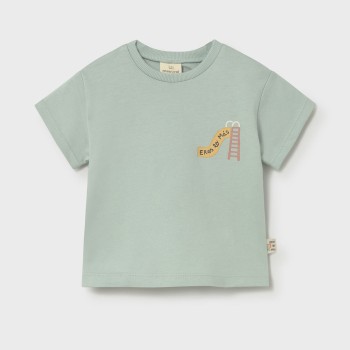 Βρεφική μπλούζα για αγόρια Mayoral πράσινο-μέντα