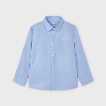 Παιδικό πουκάμισο για αγόρια Mayoral γαλάζιο