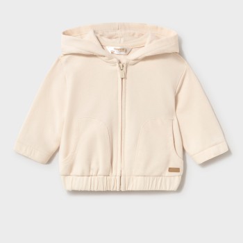 Βρεφική ζακέτα αχνούδιαστη Mayoral εκρού