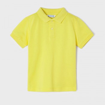 Παιδική μπλούζα για αγόρια Mayoral πόλο κίτρινο