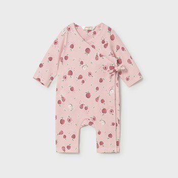 Βρεφικό φορμάκι για κορίτσια Mayoral ροζ- print