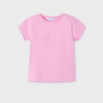 Παιδική μπλούζα για κορίτσια Mayoral ροζ