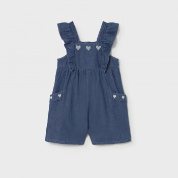 Βρεφική τζιν σαλοπέτα για κορίτσια Mayoral μπλε