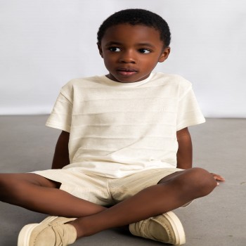 Παιδική μπλούζα για αγόρια Mayoral κρεμ