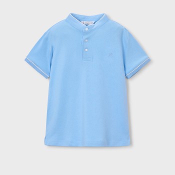 Παιδική μπλούζα πόλο για αγόρια Mayoral μάο γαλάζιο