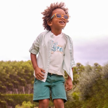 Παιδική βερμούδα για αγόρια Mayoral πράσινο