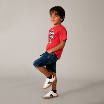 Παιδική βερμούδα τζιν για αγόρια Mayoral μπλε σκούρο