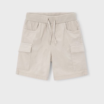 Παιδική βερμούδα cargo για αγόρια Mayoral μπεζ