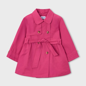 Παιδική καπαρντίνα για κορίτσια Mayoral φούξια