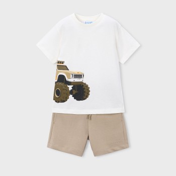 Παιδικό σετ για αγόρια Mayoral μακόεκρού- καφέ ανοιχτό