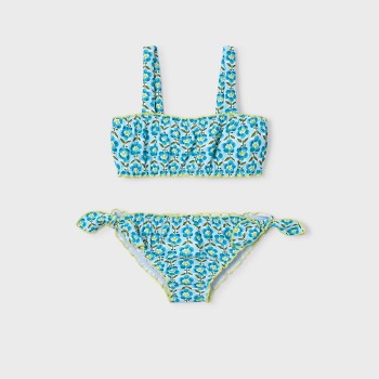 Παιδικό μπικίνι για κορίτσια Mayoral γαλαζό- πράσινο