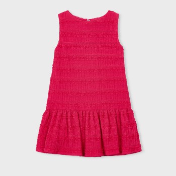 Παιδικό φόρεμα για κορίτσια Mayoral κόκκινο