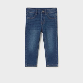 Βρεφικό παντελόνι slim fit για αγόρια Mayoral τζιν σκούρο