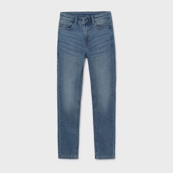Παιδικό παντελόνι τζιν slim fit για αγόρια Mayoral μπλε ανοιχτό