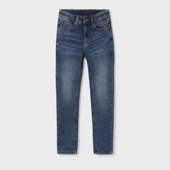 Παιδικό παντελόνι τζιν για αγόρια Mayoral slim fit μπλε