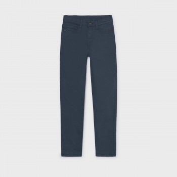 Παιδικό παντελόνι 5τσεπο slim fit για αγόρια Mayoral μαρέν