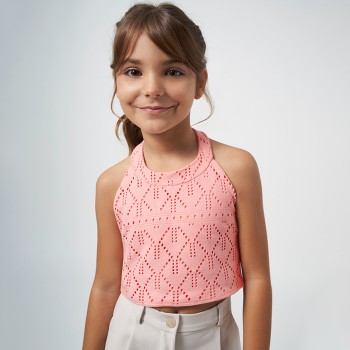 Παιδική μπλούζα για κορίτσια Mayoral ροζ