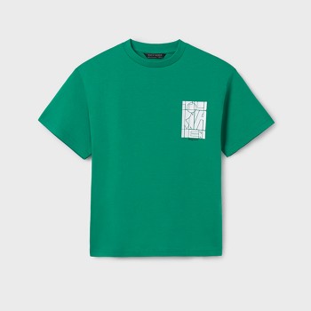 Παιδική μπλούζα για αγόρια Mayoral με στάμπα πράσινο