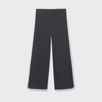 Παιδικό παντελόνι για κορίτσια Mayoral μακρύ μακό ανθρακί