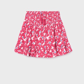 Παιδική φούστα για κορίτσια Mayoral σταμπωτή φούξια