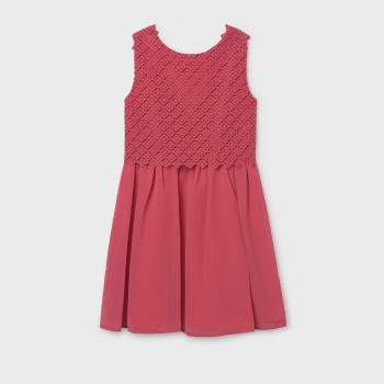 Παιδικό φόρεμα για κορίτσια Mayoral κοραλί