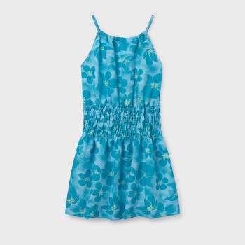 Παιδικό φόρεμα για κορίτσια Mayoral γαλάζιο φλοράλ