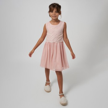 Παιδικό φόρεμα για κορίτσια Mayoral ροζ