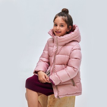 Παιδικό μπουφάν για κορίτσια Mayoral ροζ