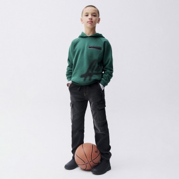 Παιδικό παντελόνι soft denim jogger για αγόρια Mayoral μαύρο
