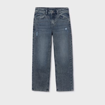 Παιδικό παντελόνι denim wide fit για αγόρια Mayoral τζιν