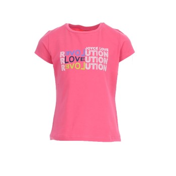 Παιδική μπλούζα για κορίτσια Joyce φουξ