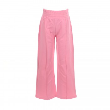 Παιδικό παντελόνι για κορίτσια αχνούδιαστο Joyce ροζ