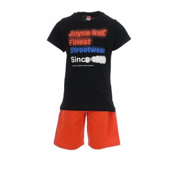 Παιδικό σετ για αγόρια Joyce μαύρο-πορτοκαλί